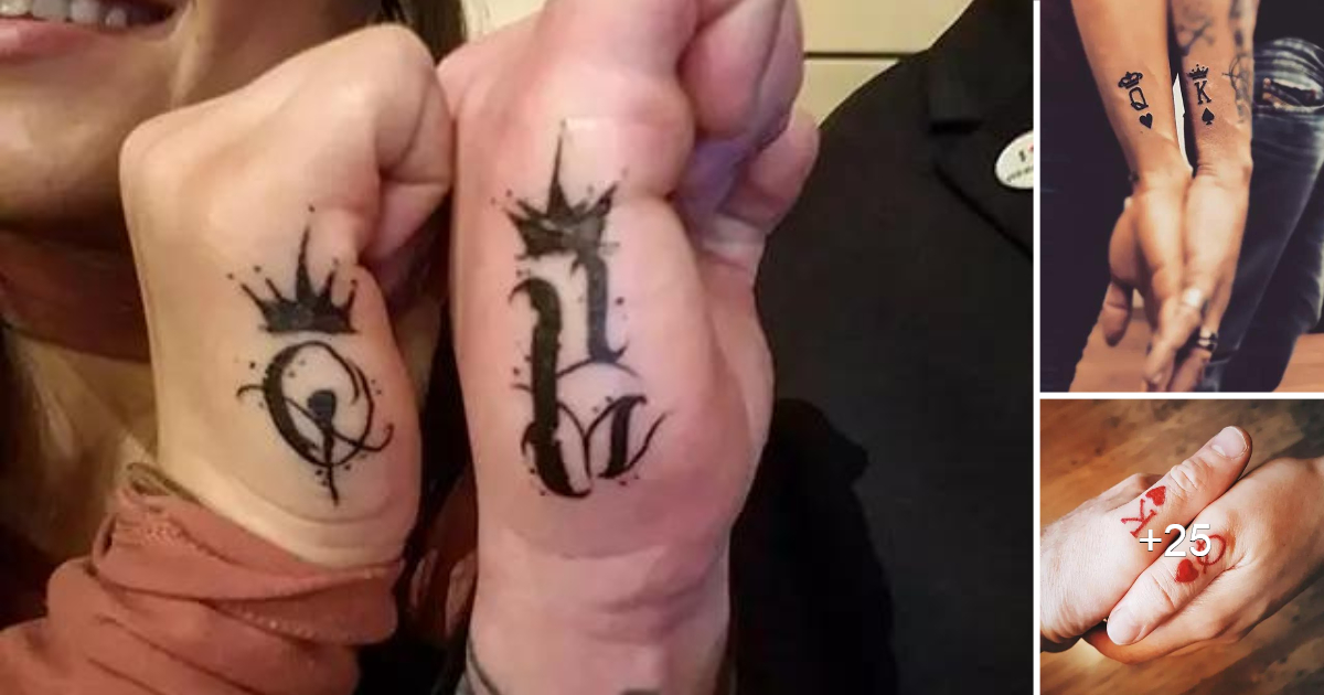 En este momento estás viendo Las Mejores 20 Ideas de Tatuajes de Rey y Reina para Parejas