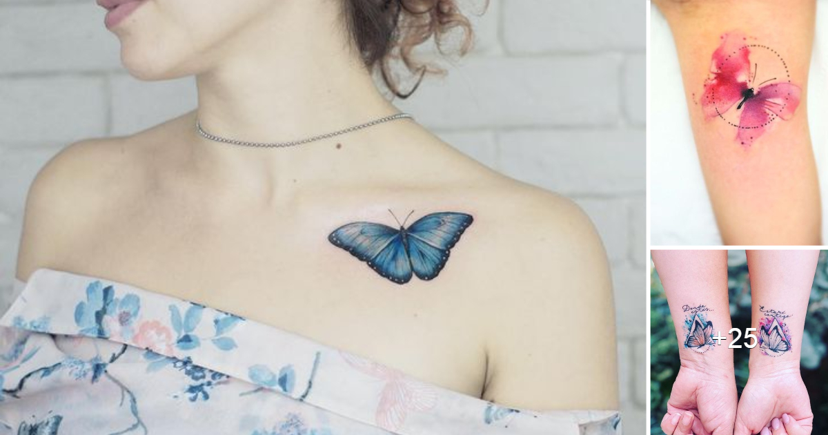 En este momento estás viendo Lindas Ideas de Tatuajes de Pequeñas Mariposas y su Significado