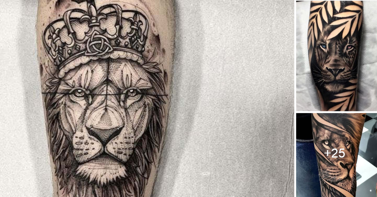 En este momento estás viendo 25 Tatuajes de leones que son simplemente geniales