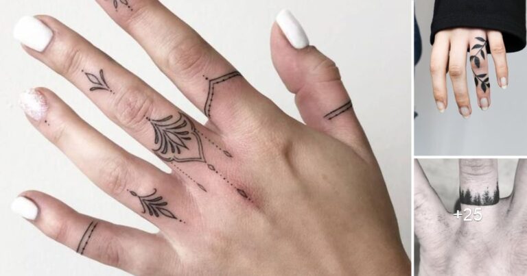 Lee más sobre el artículo 40 Ideas de Tatuajes en los dedos súper lindos
