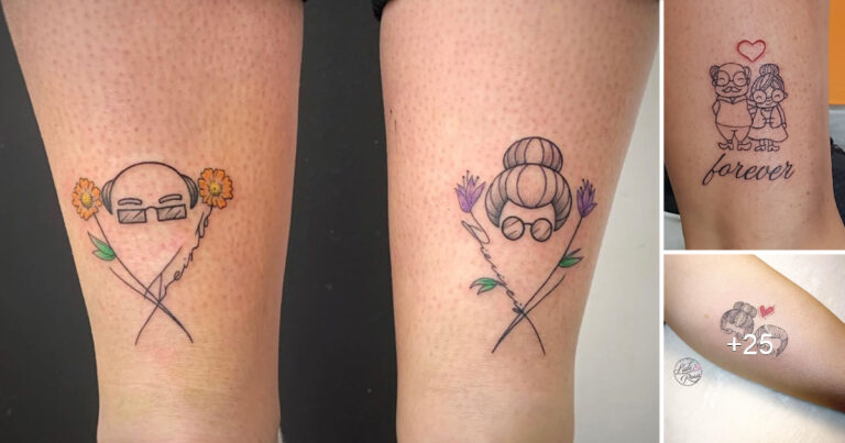 Lee más sobre el artículo 30 Adorables Tatuajes inspirados en los abuelos