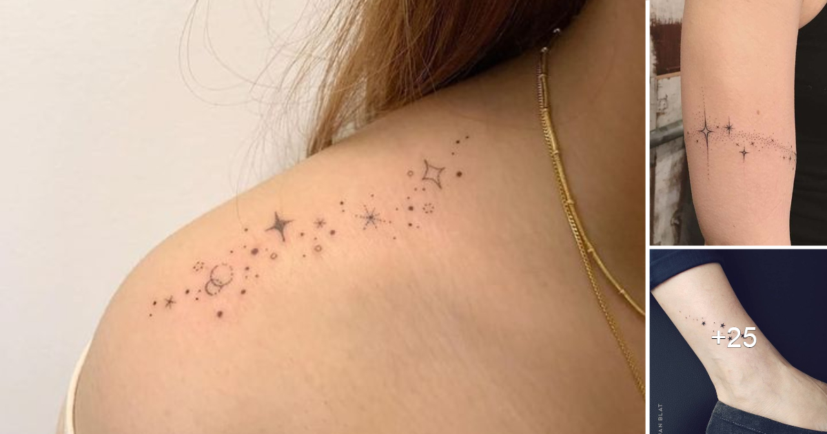 En este momento estás viendo 40 Diseños de tatuajes de una o mas estrellas y que significan