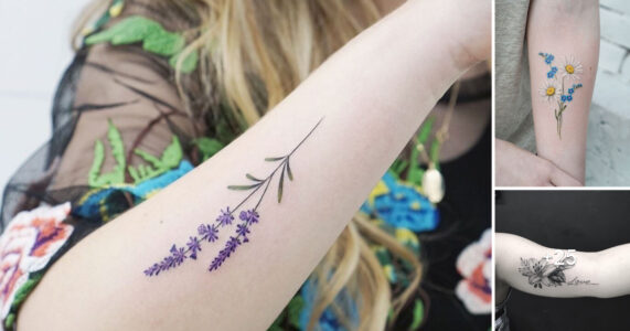 Lee más sobre el artículo Ideas de Tatuajes de Flores para Mujeres