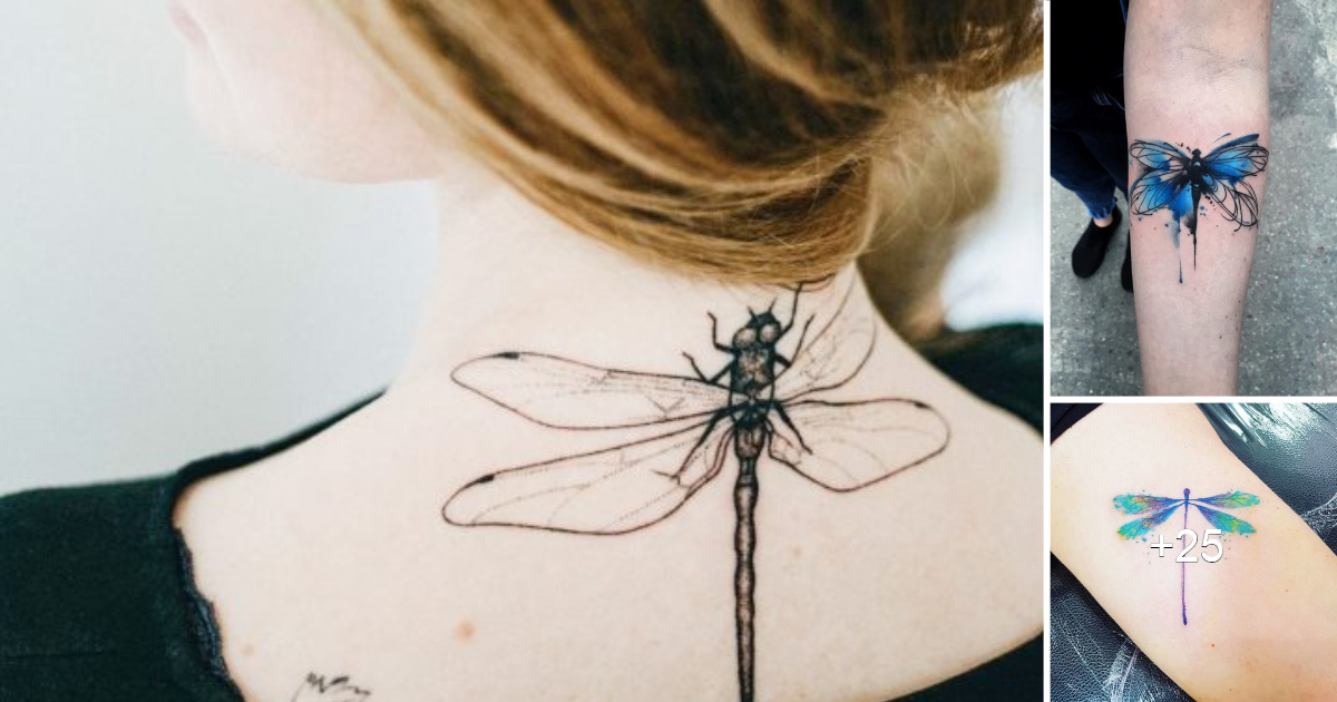 En este momento estás viendo 15 Ideas de tatuajes de libelulas y su significado