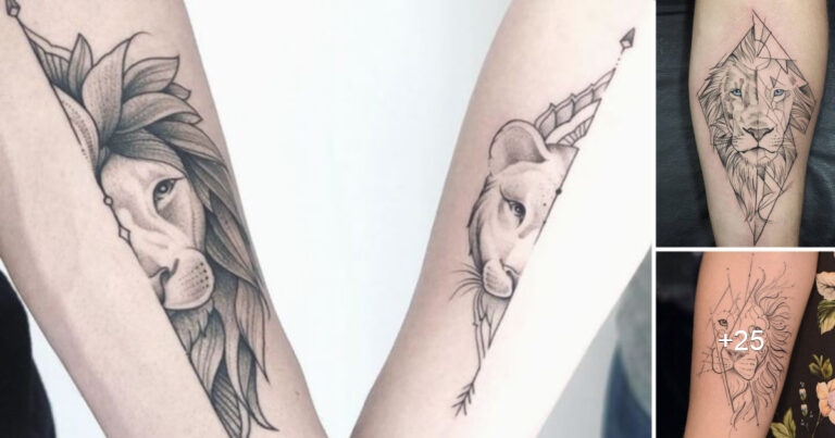 Lee más sobre el artículo 25 Ideas geniales de tatuajes de leones en los brazos