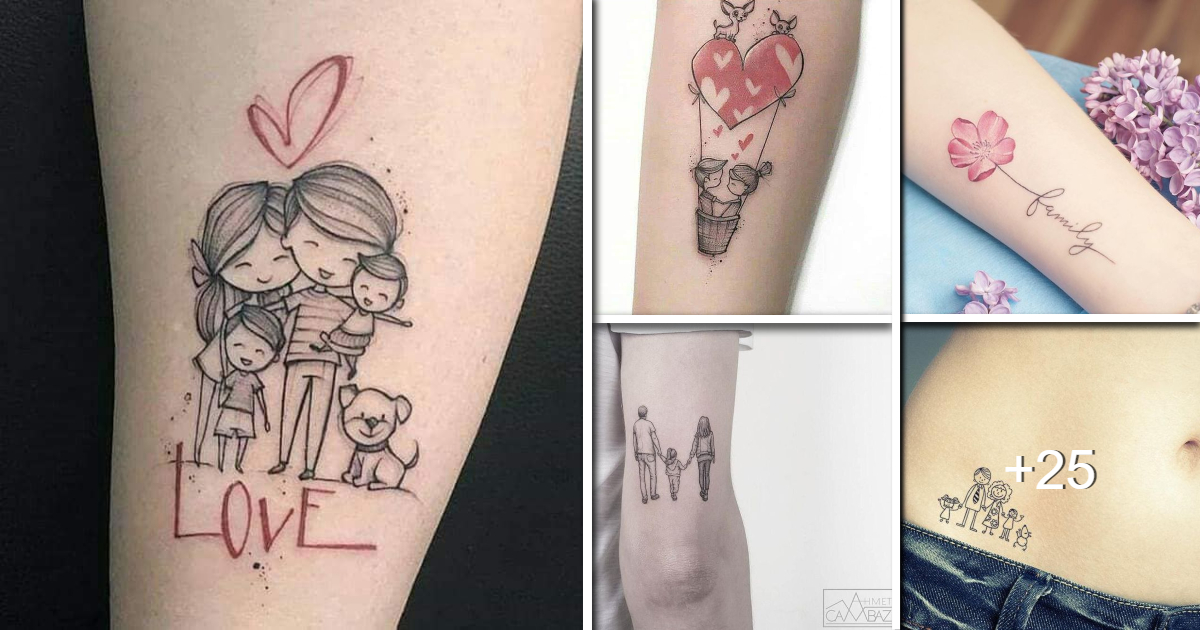 En este momento estás viendo 30 Ideas de Tatuajes Hechos en Honor a la Familia