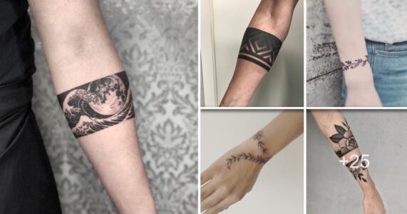 Lee más sobre el artículo 50 Ideas de Tatuajes en forma de brazalete