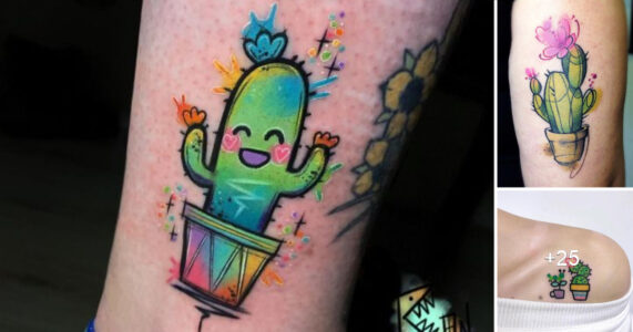 Lee más sobre el artículo 12 hermosas ideas de tatuajes de cactus pequeños