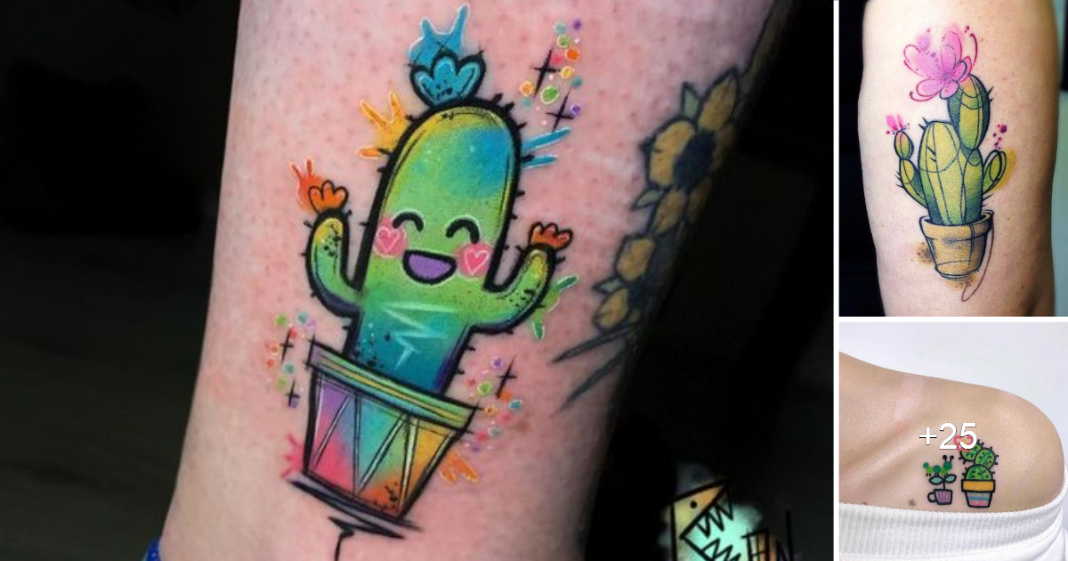 En este momento estás viendo 12 hermosas ideas de tatuajes de cactus pequeños