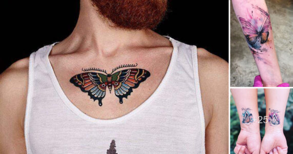 Lee más sobre el artículo 80 Creativos diseños de tatuajes de mariposas y lo que representan