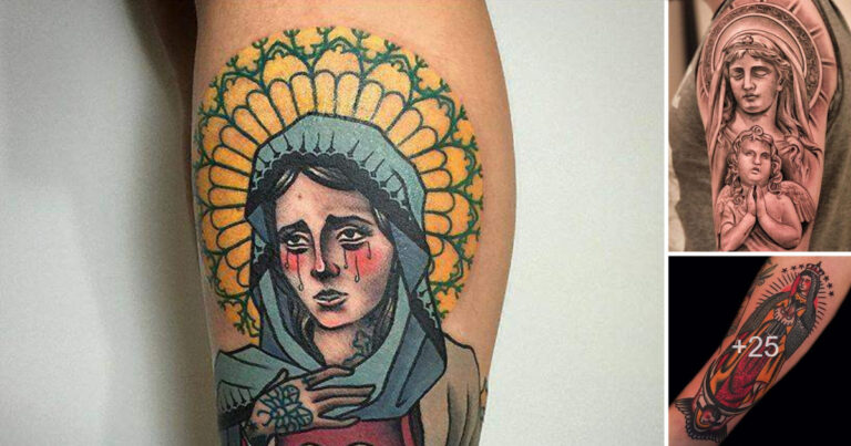 Lee más sobre el artículo 30 Diseños de tatuajes inspirados en virgenes