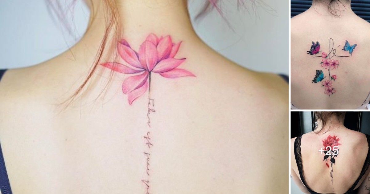 En este momento estás viendo 15 Diseños Geniales de Tatuajes en la Espalda para mujeres