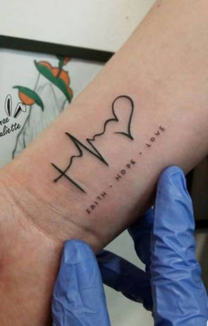 tatuajes fe amor y esperanza 1 25 Tatuajes inspirados en la Fe, en el Amor y la Esperanza