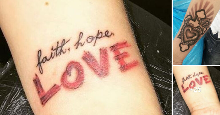Lee más sobre el artículo 25 Tatuajes inspirados en la Fe, en el Amor y la Esperanza