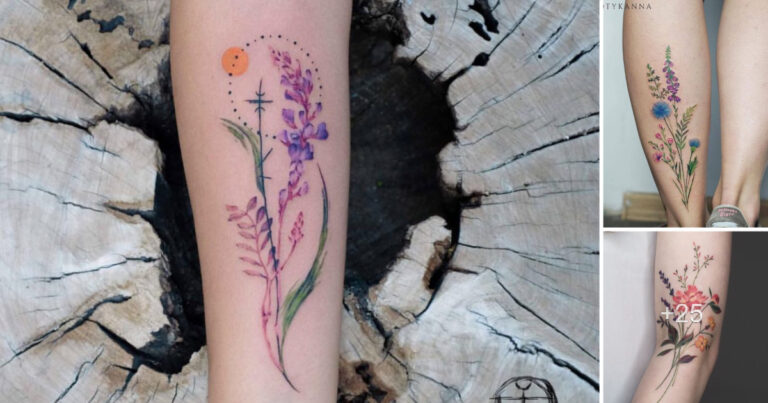 Lee más sobre el artículo Ideas de Tatuajes con Flores Silvestres