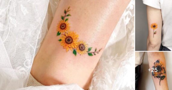 Lee más sobre el artículo Los Mejores 35 Diseños de Tatuajes de Girasoles para Inspirarte