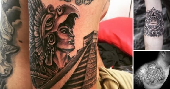 Lee más sobre el artículo 24 Ideas de Tatuajes Inspiradas en la cultura Azteca