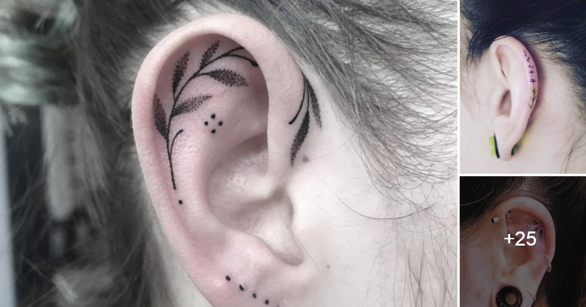 En este momento estás viendo 15 Ideas Originales de Tatuajes en Orejas