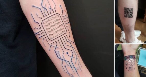 Lee más sobre el artículo 25 Tatuajes Inspirados en la Tecnología