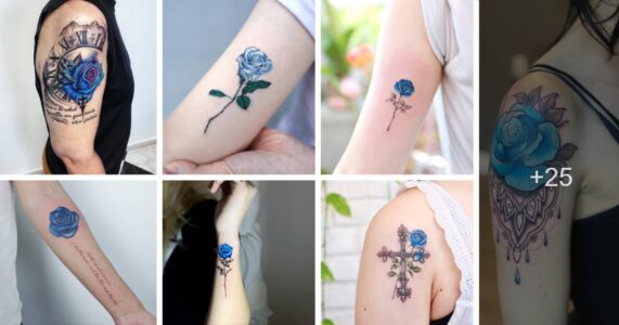 Lee más sobre el artículo Las 21 mejores ideas de tatuajes de rosas azules